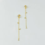 Star Drop Earrings