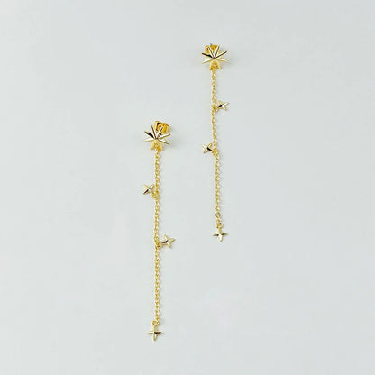 Star Drop Earrings
