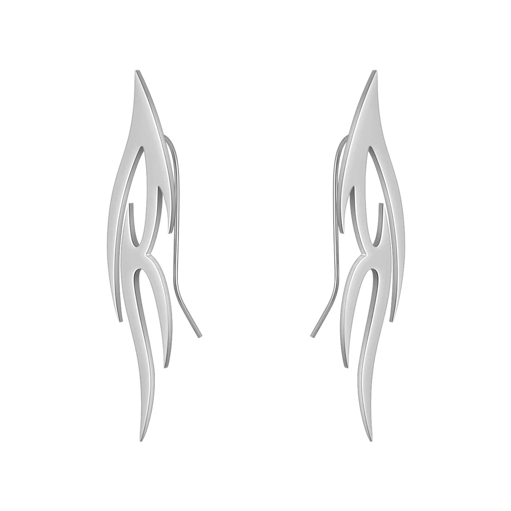 Punk Flame Earrings
