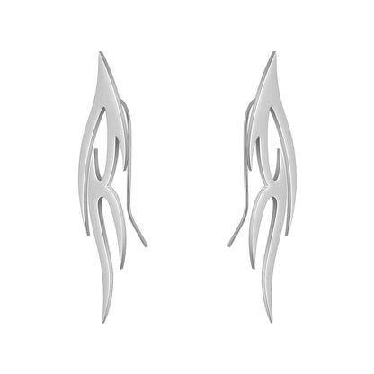Punk Flame Earrings