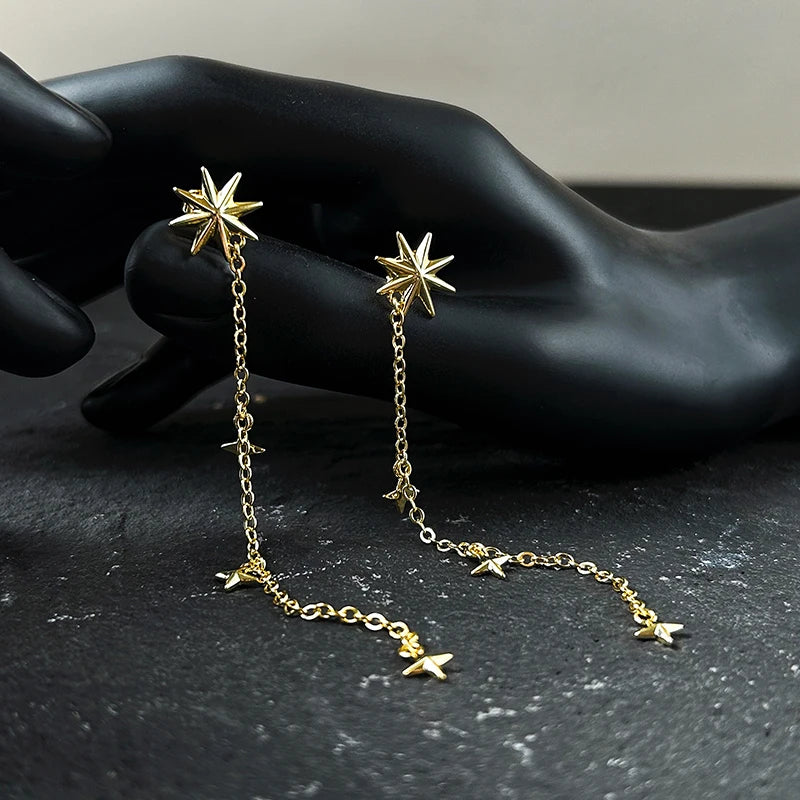 Star Drop Earrings