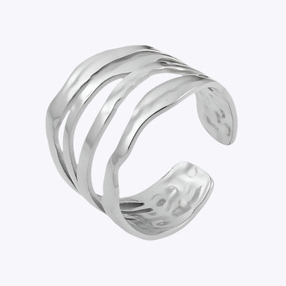 Wave Stack Ring