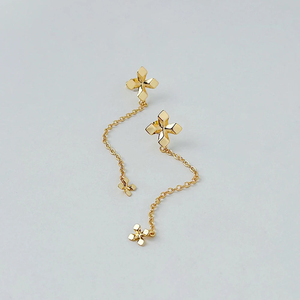 Star Clover Earrings