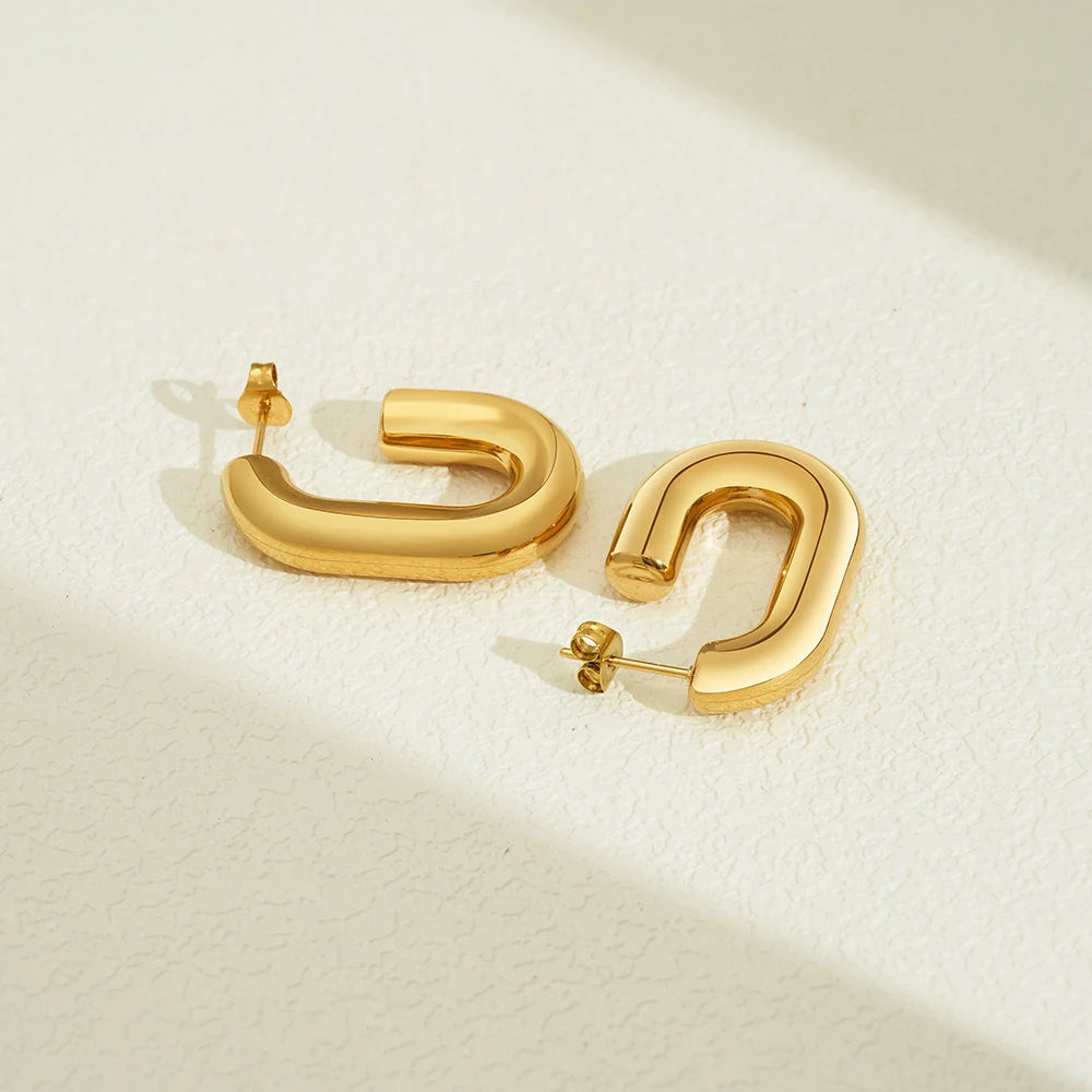 Jumbo Oval Earrings