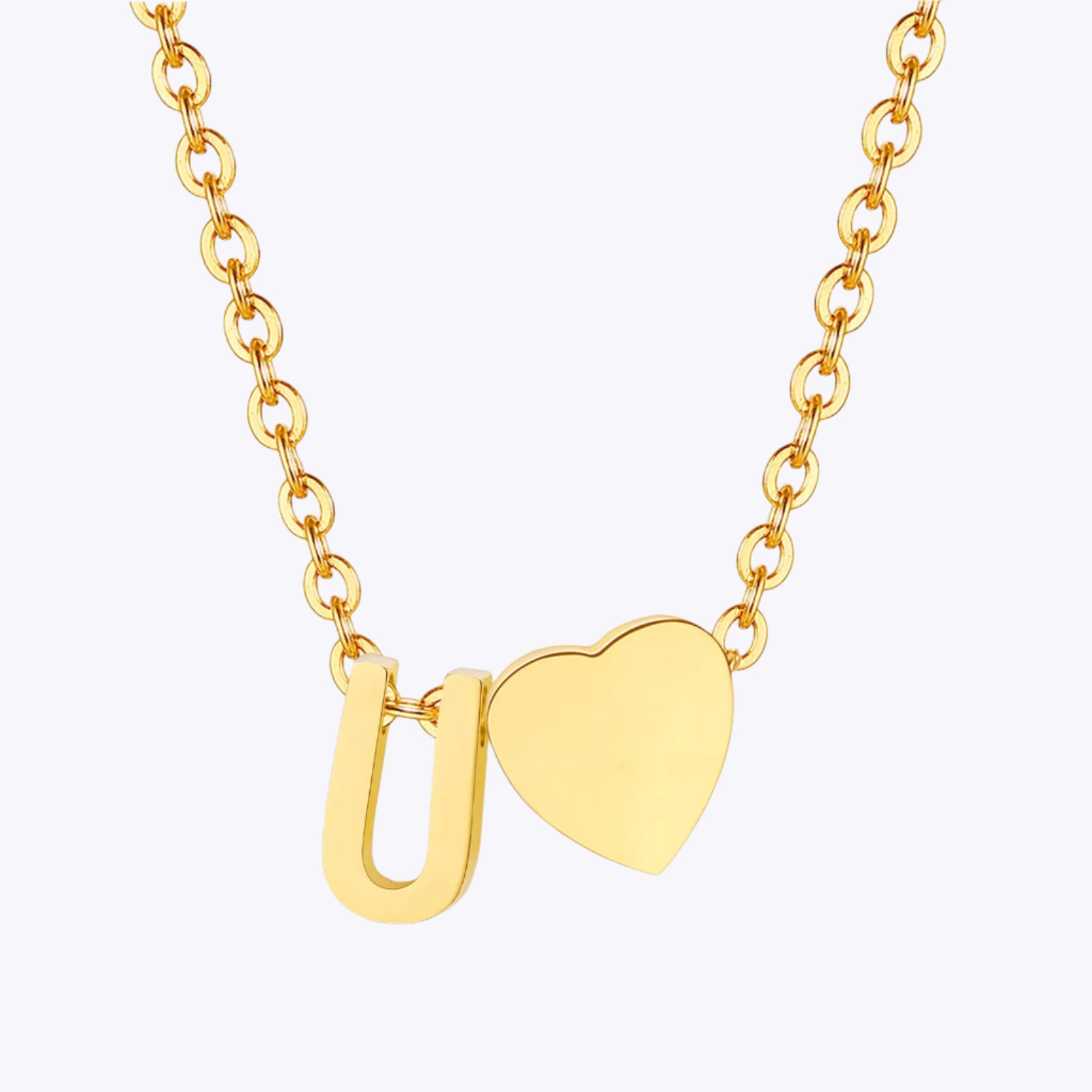 Heart Letter Necklace