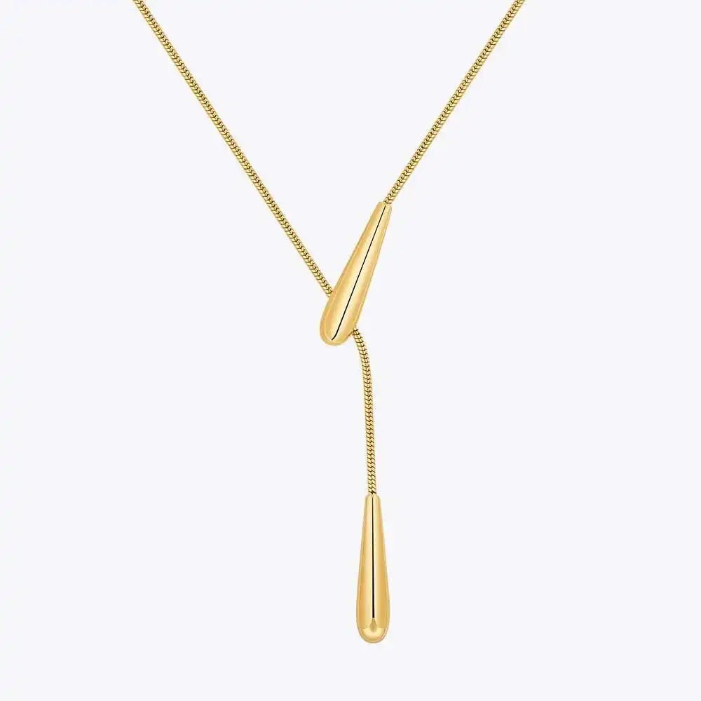 Tear Drop Choker Necklace