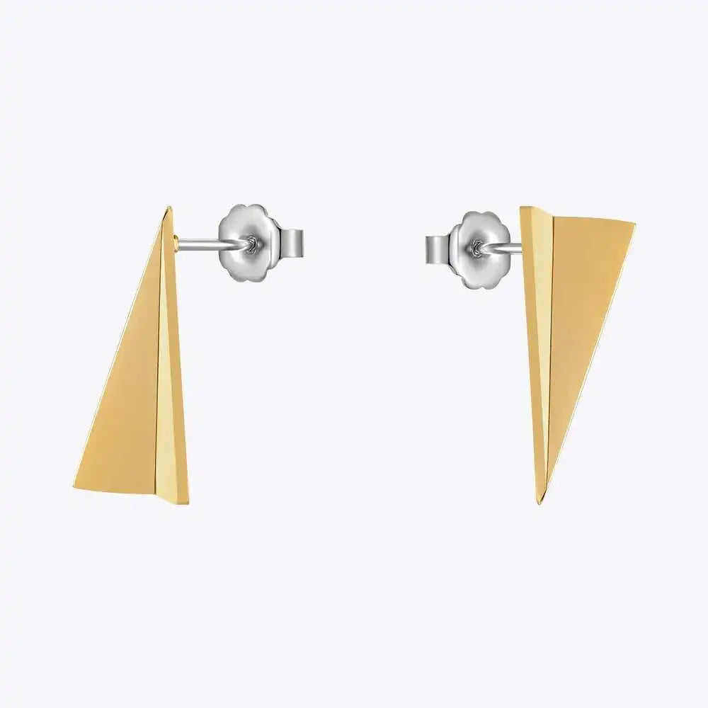 Triangle Geometric Earrings