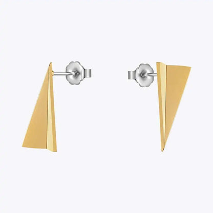 Triangle Geometric Earrings