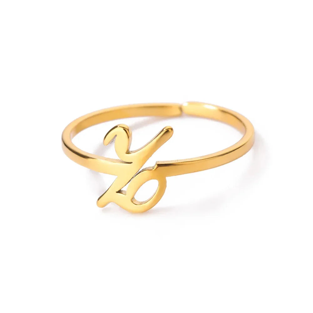 Initial Letter Ring