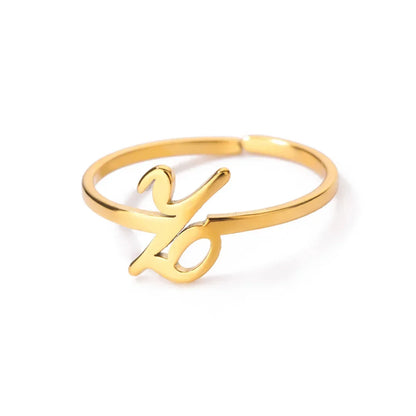 Initial Letter Ring