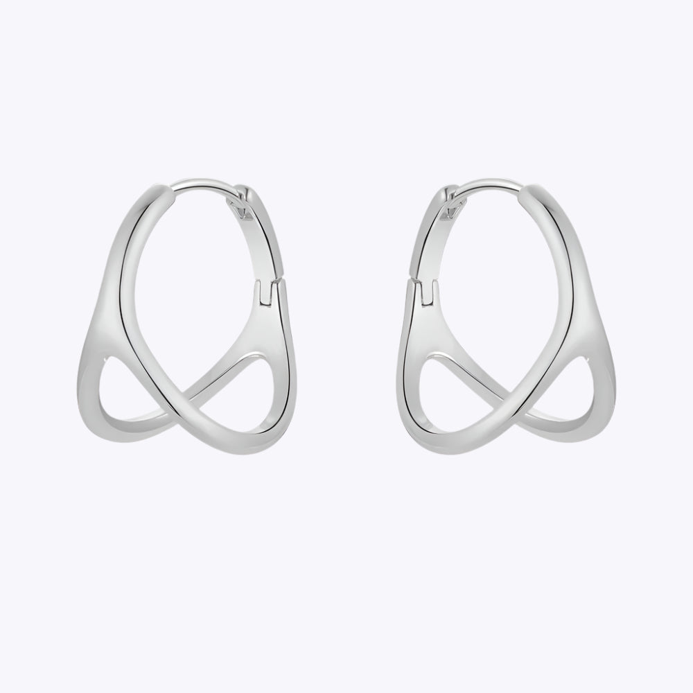 Geometric Space Earrings
