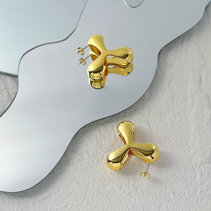 Space Tri-Wind Earrings