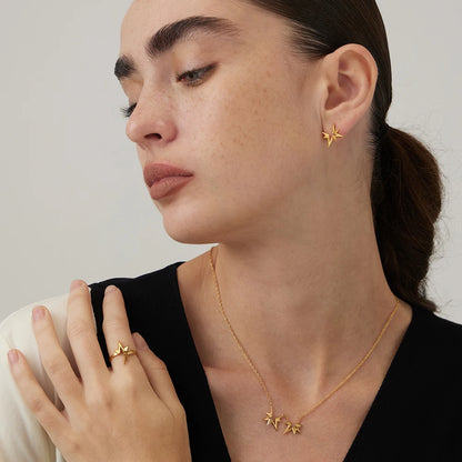 Collad Stars Earrings