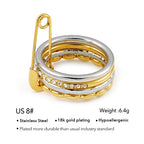 Safety Pin Ring