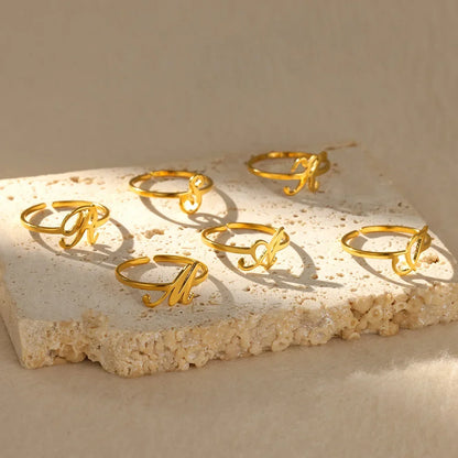 Initial Letter Ring