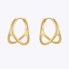 Geometric Space Earrings