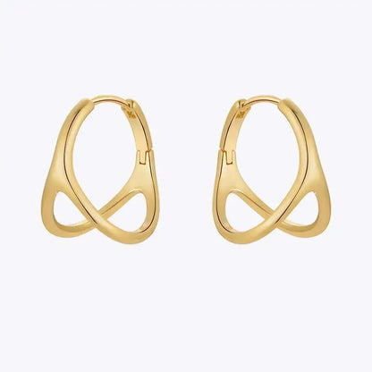 Geometric Space Earrings