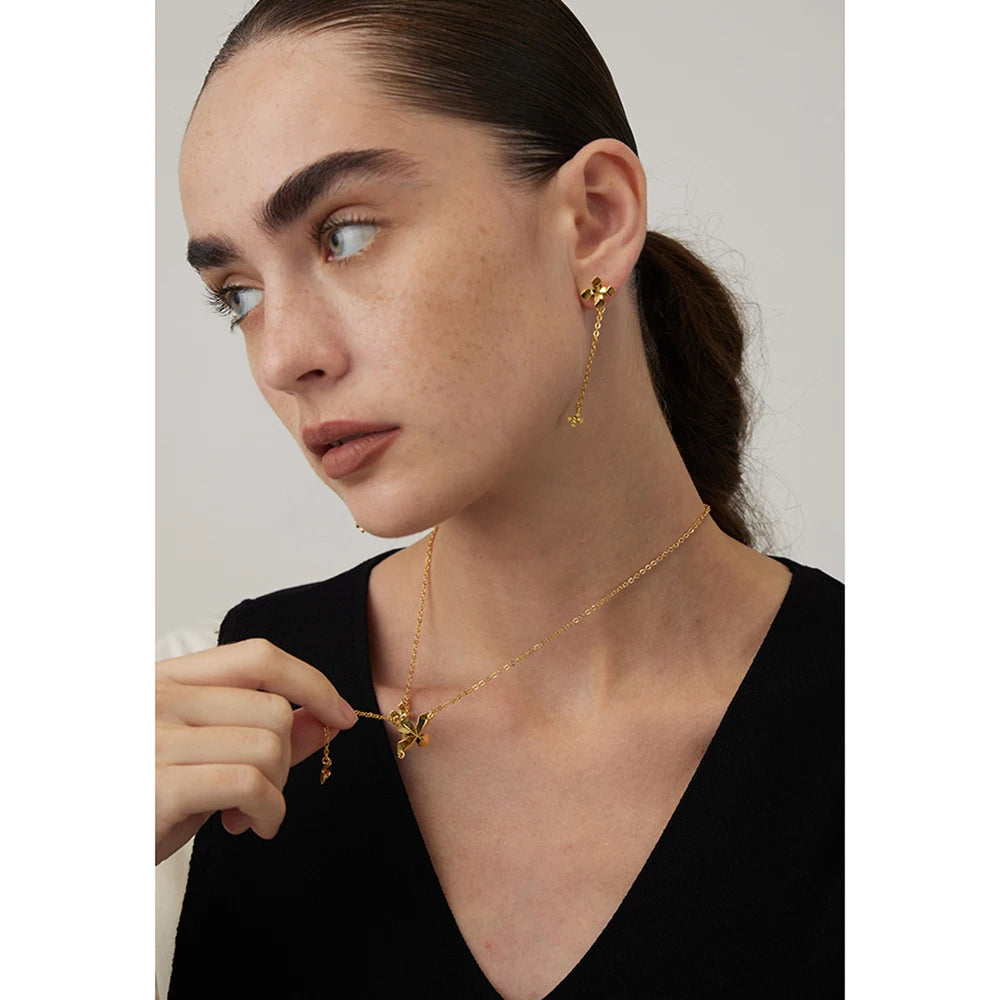 Star Luck Drop Necklace