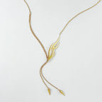 Fire Drop Punk Necklace