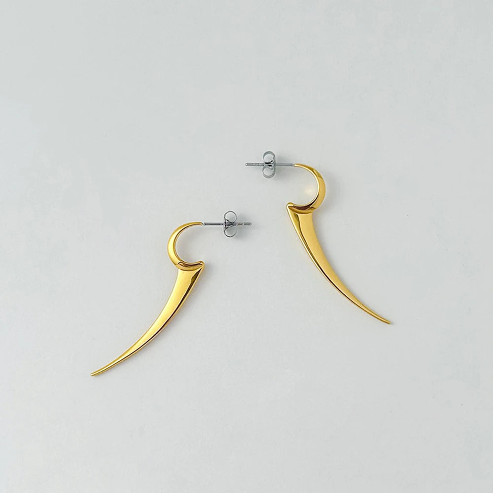 Back Blade Punk Earrings