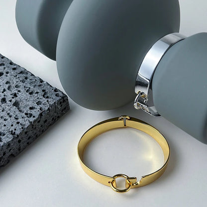 Punk Hook Lock Bangle