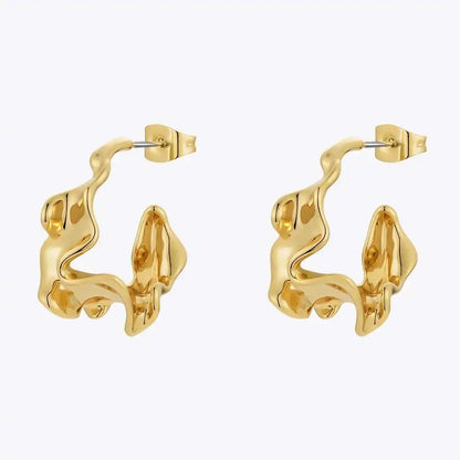 Crest Piercing Poison Earrings