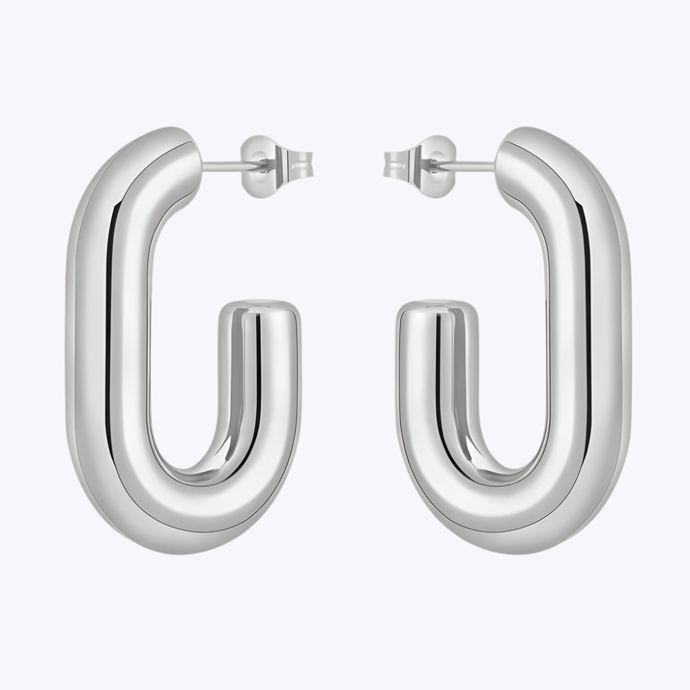 Jumbo Oval Earrings