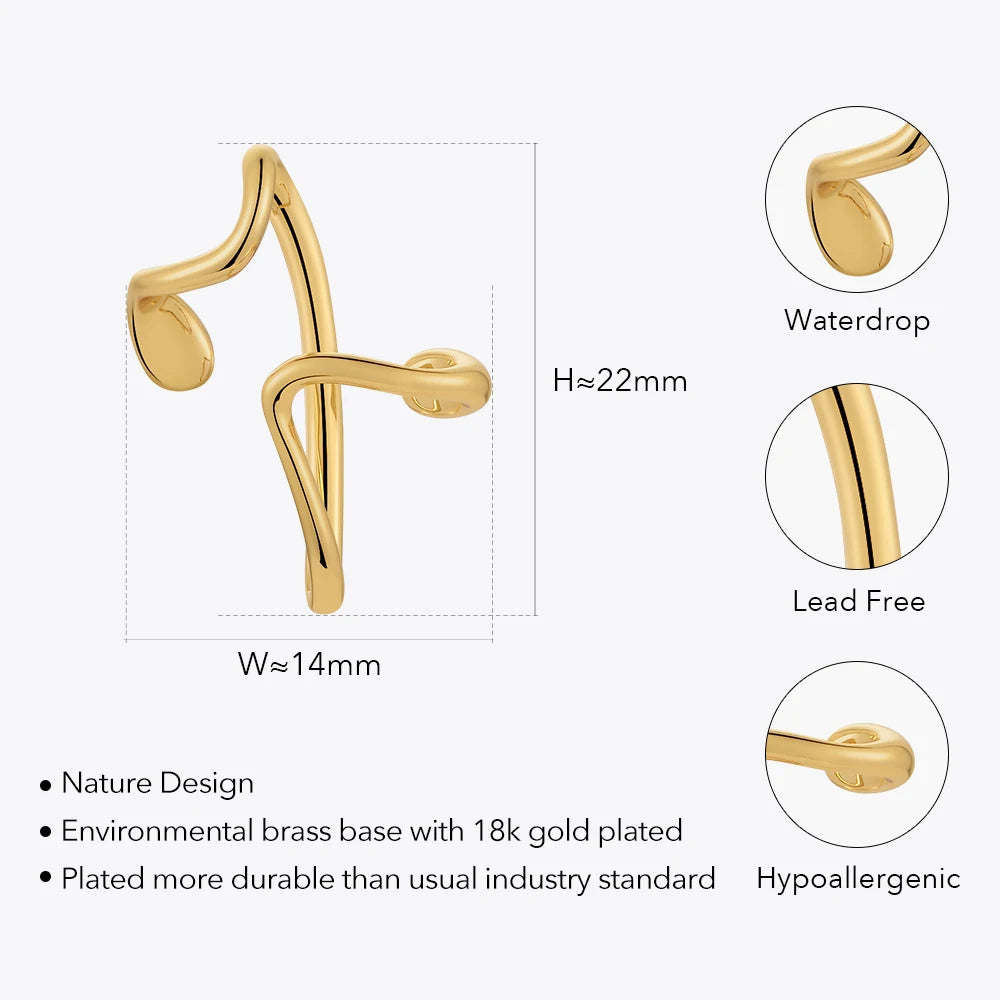Waterdrop Earcuff