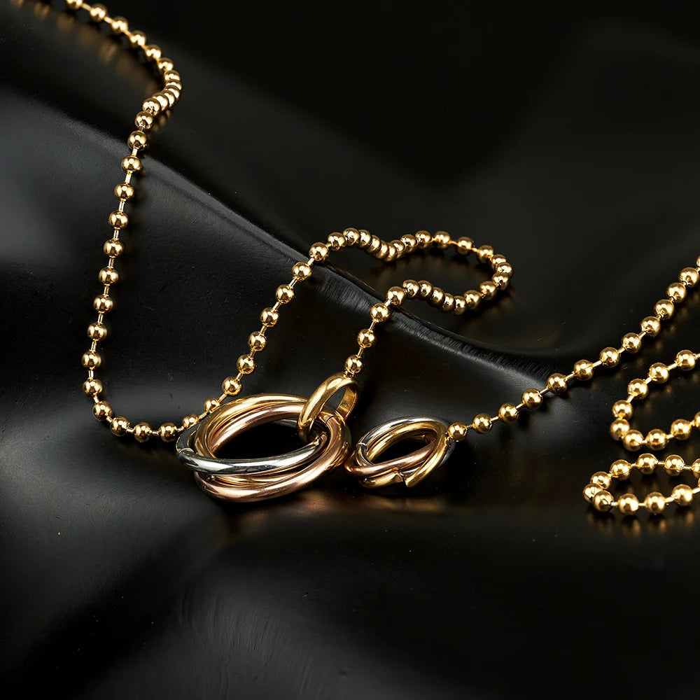 Ring Choker Necklace