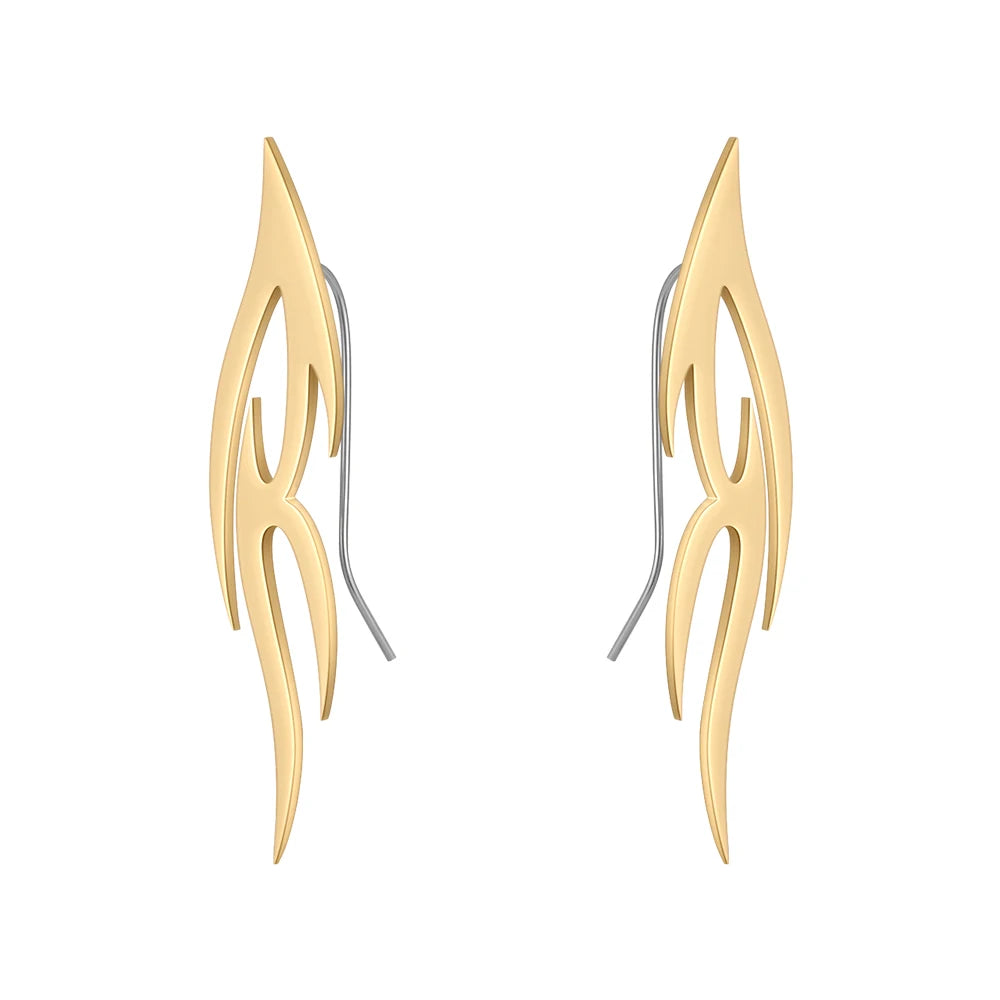 Punk Flame Earrings