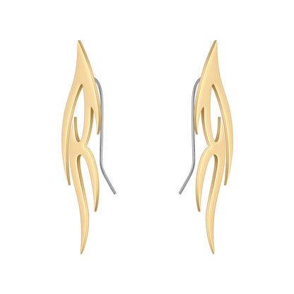 Punk Flame Earrings