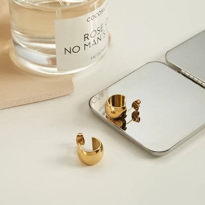 Chunky Hoop Earrings