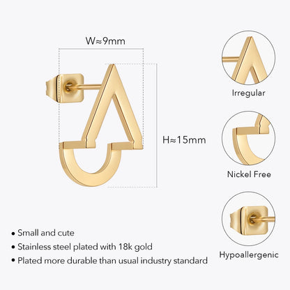 Daint Step Geometric Earring