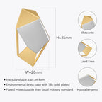 Prismatic Geometric Earring
