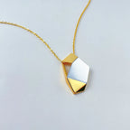 Meteorite Geometric Necklace