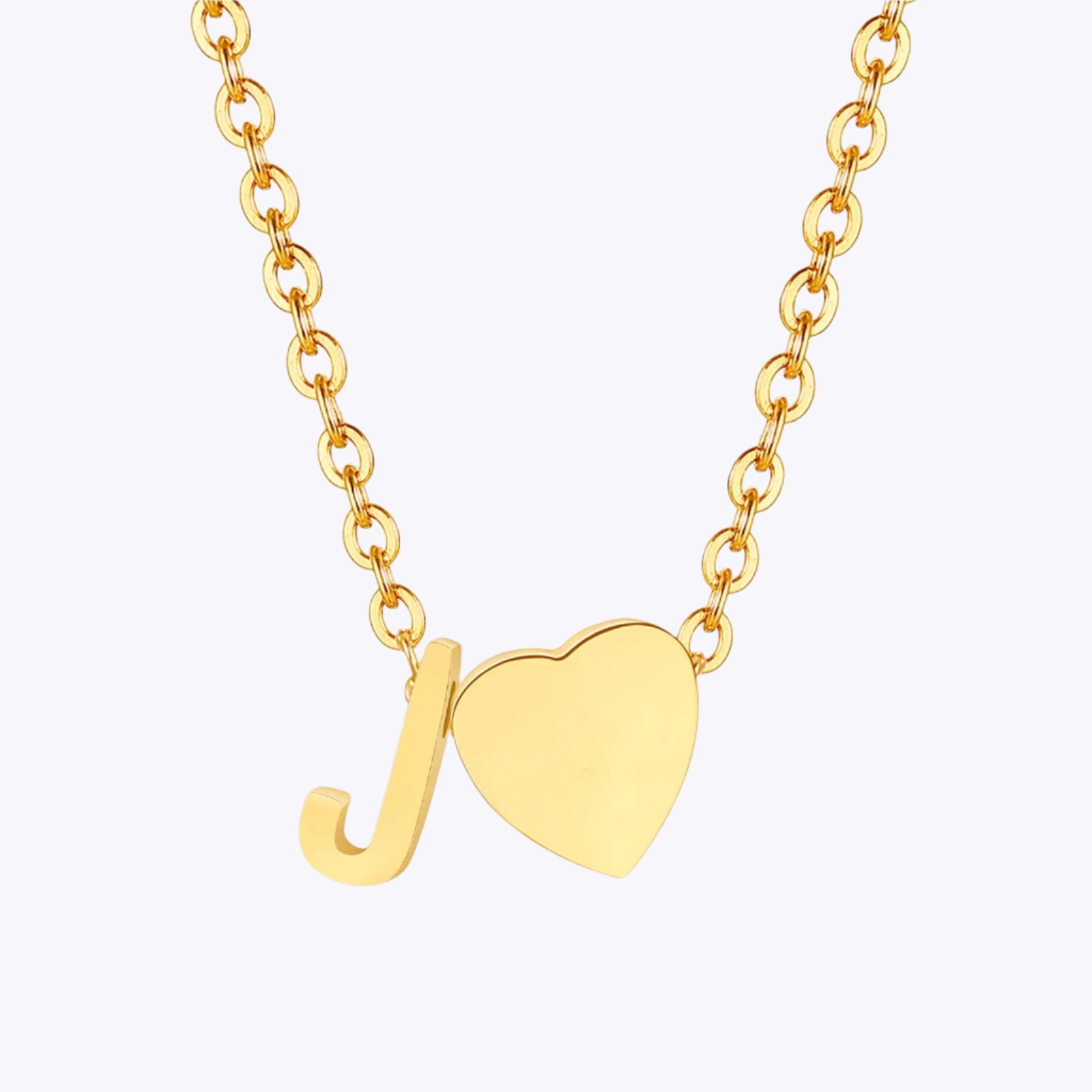 Heart Letter Necklace