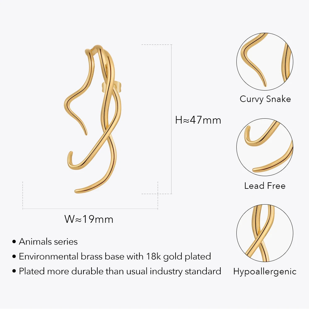 Snake Poison Earrings