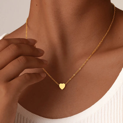 Heart Letter Necklace