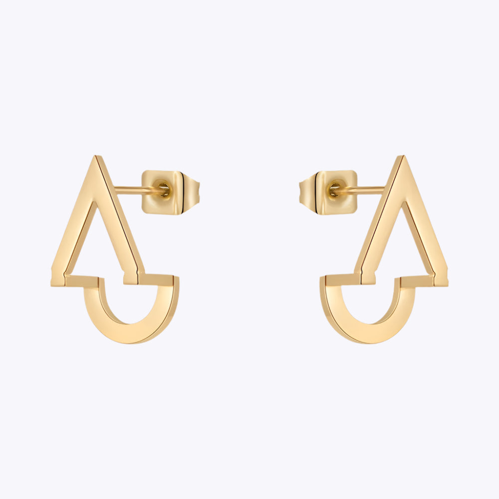 Daint Step Geometric Earring