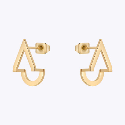 Daint Step Geometric Earring