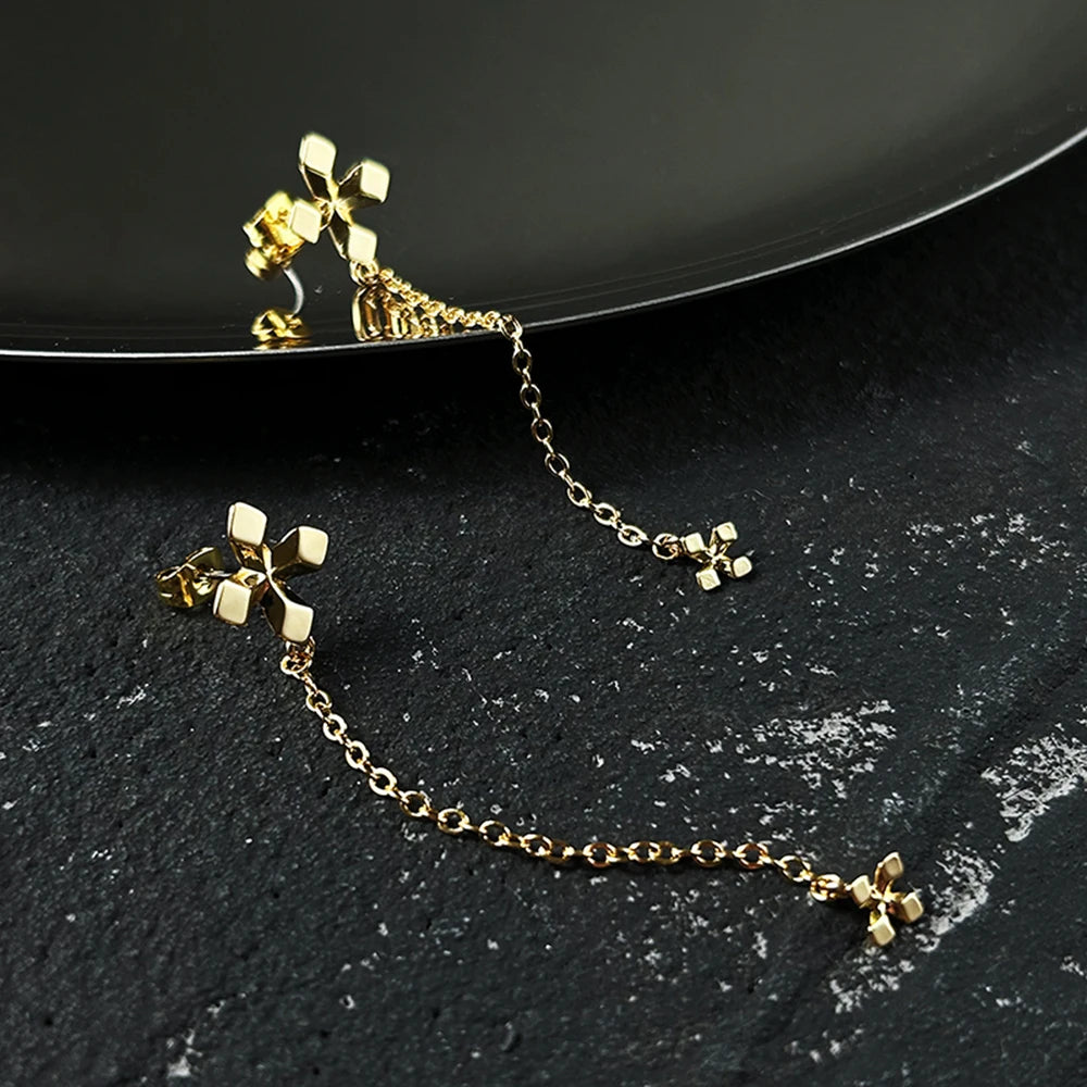 Star Clover Earrings