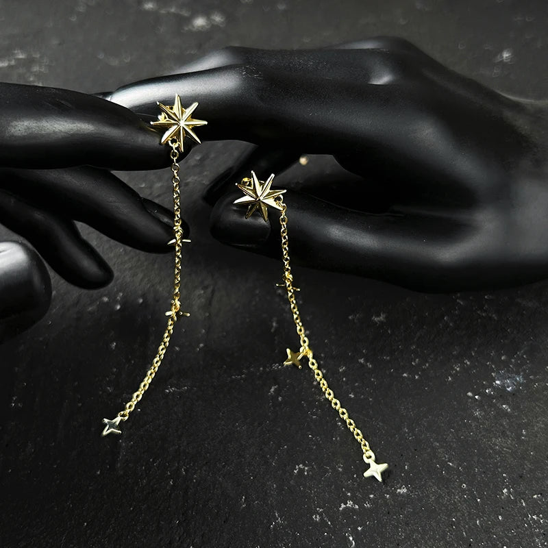 Star Drop Earrings
