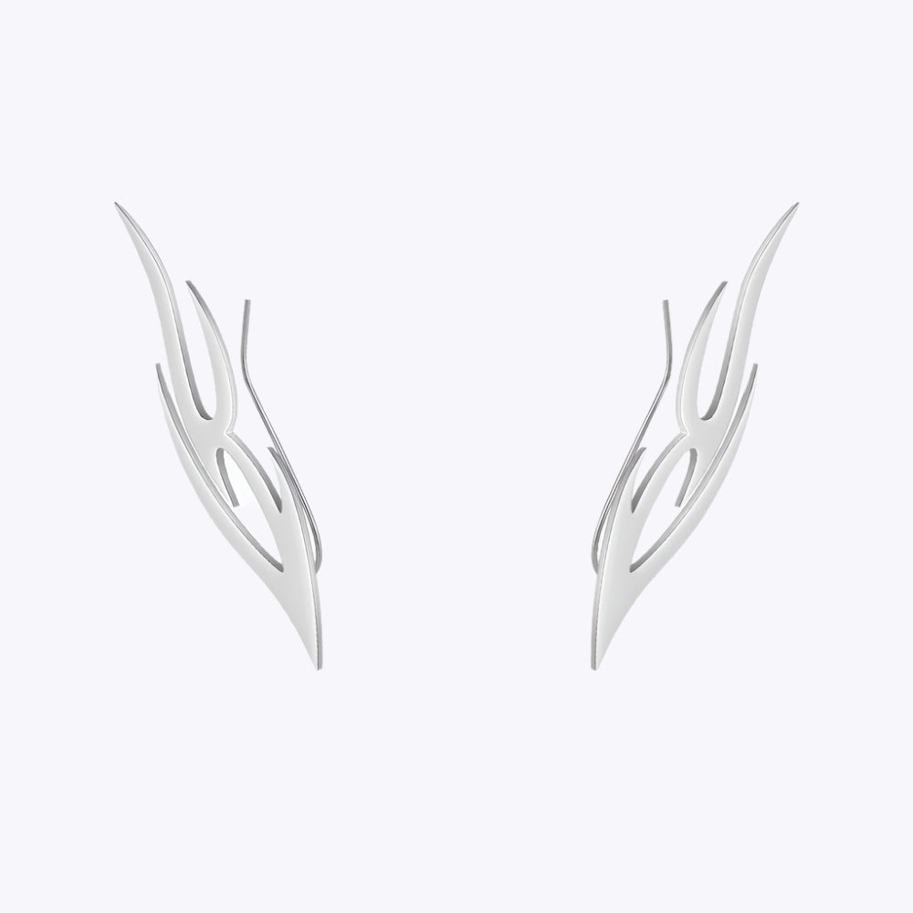 Punk Flame Earrings