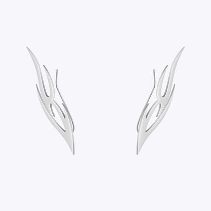 Punk Flame Earrings