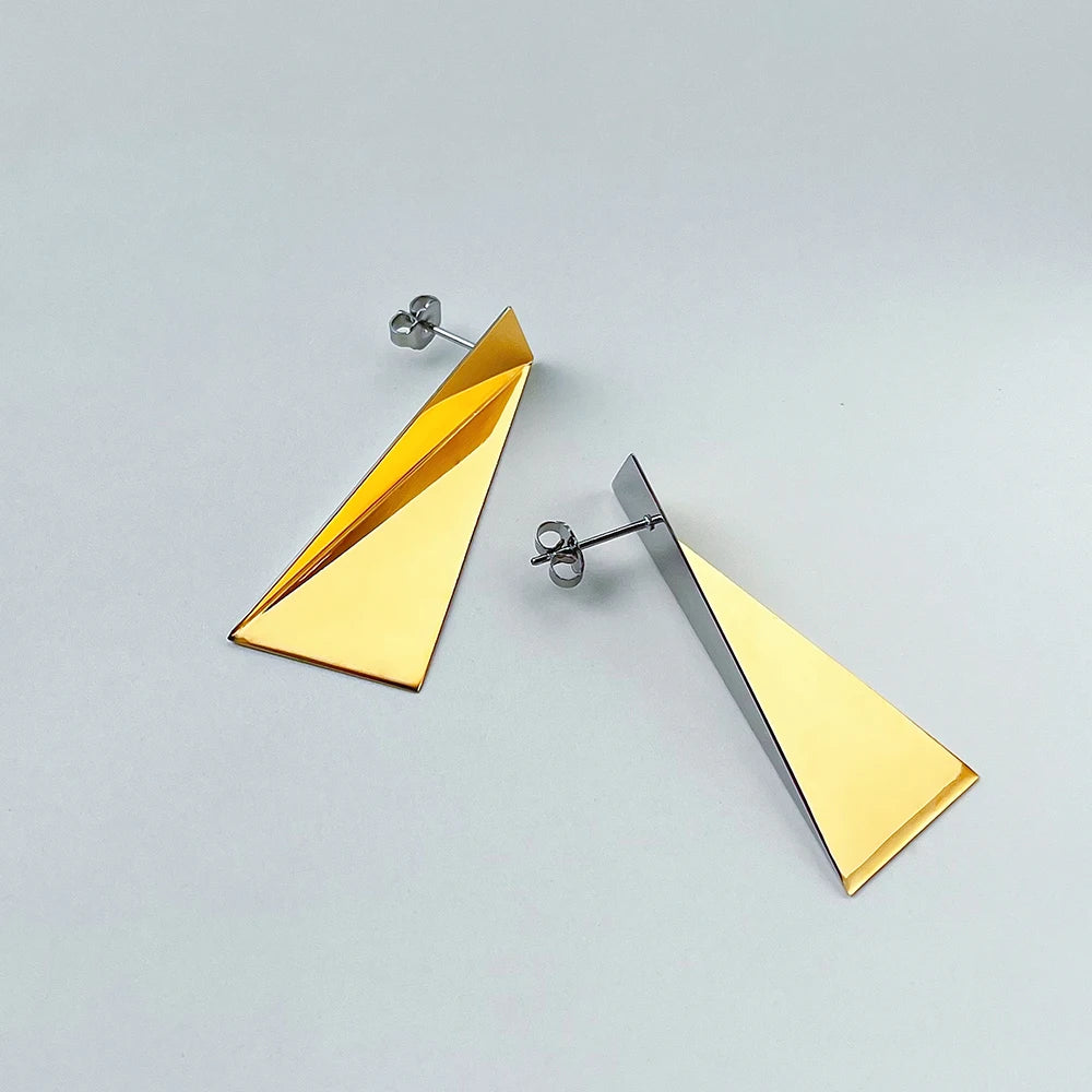 Tower Geometric Earrings