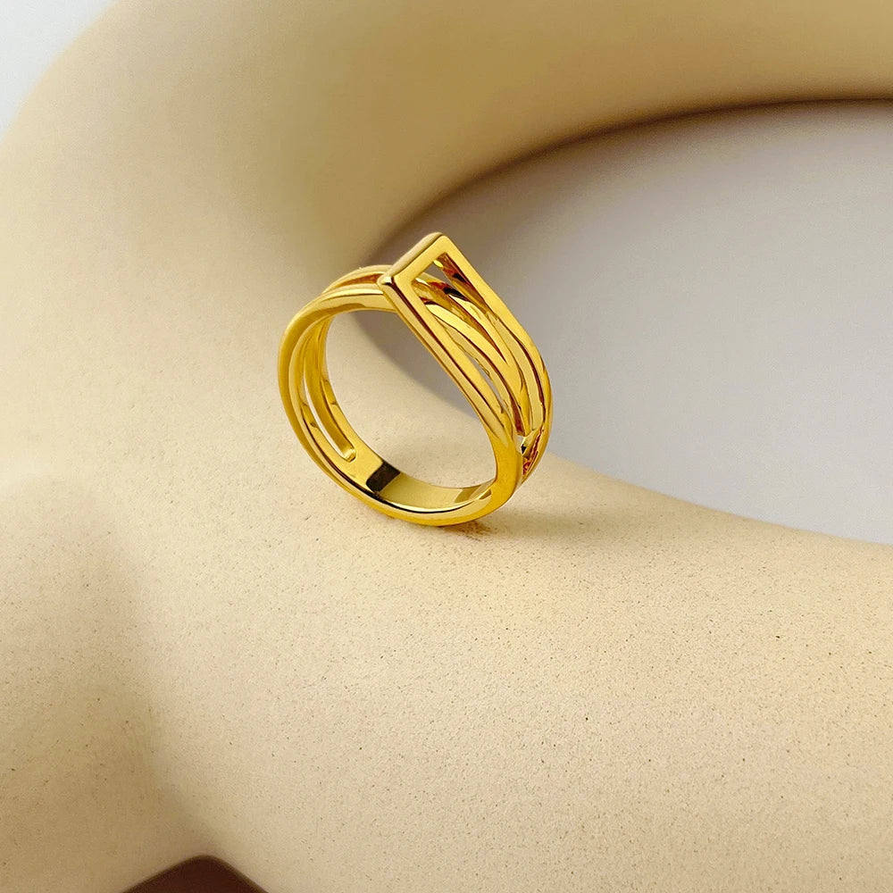 Geometric Clip Rings