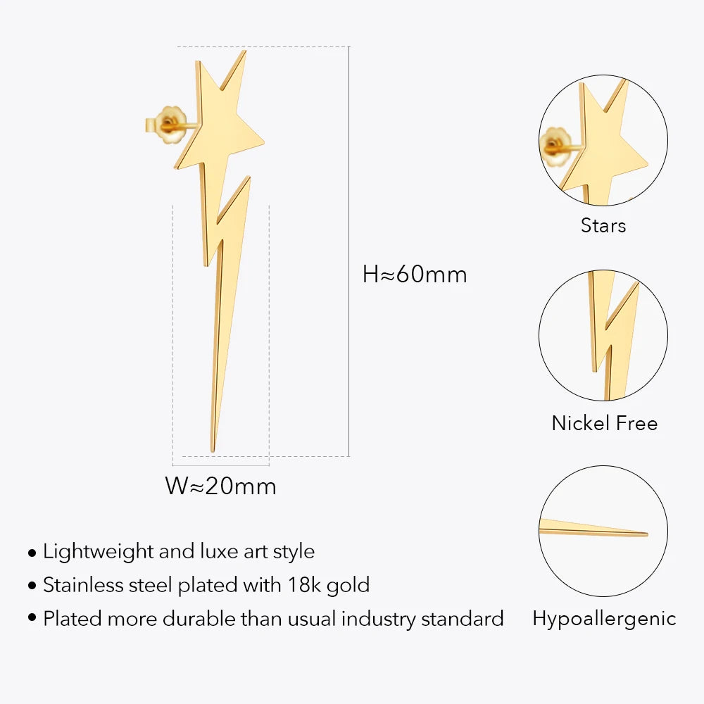 Star Lighting Earrings