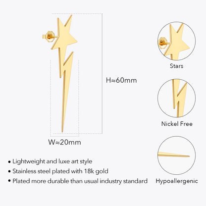 Star Lighting Earrings