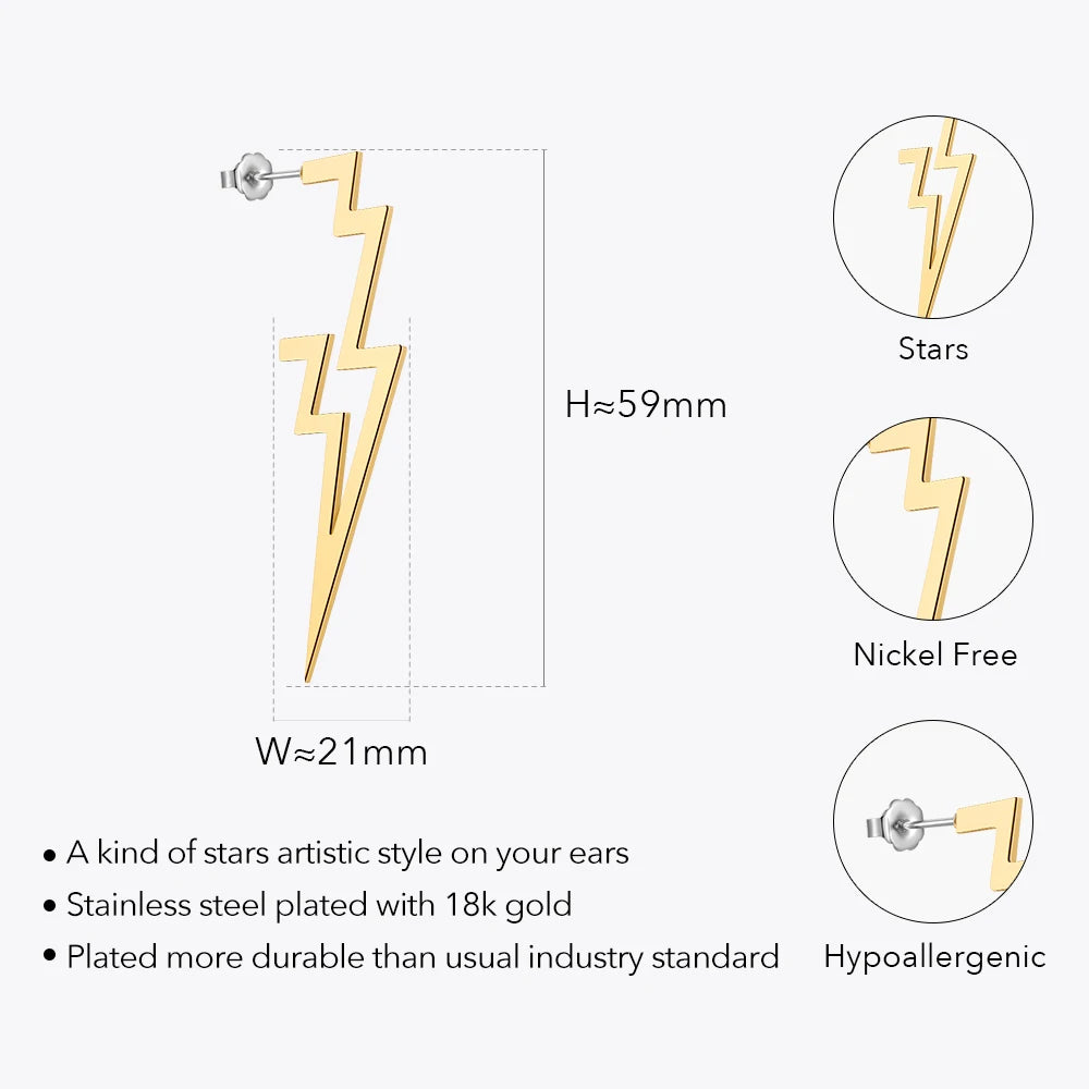 Thunder Star Earring