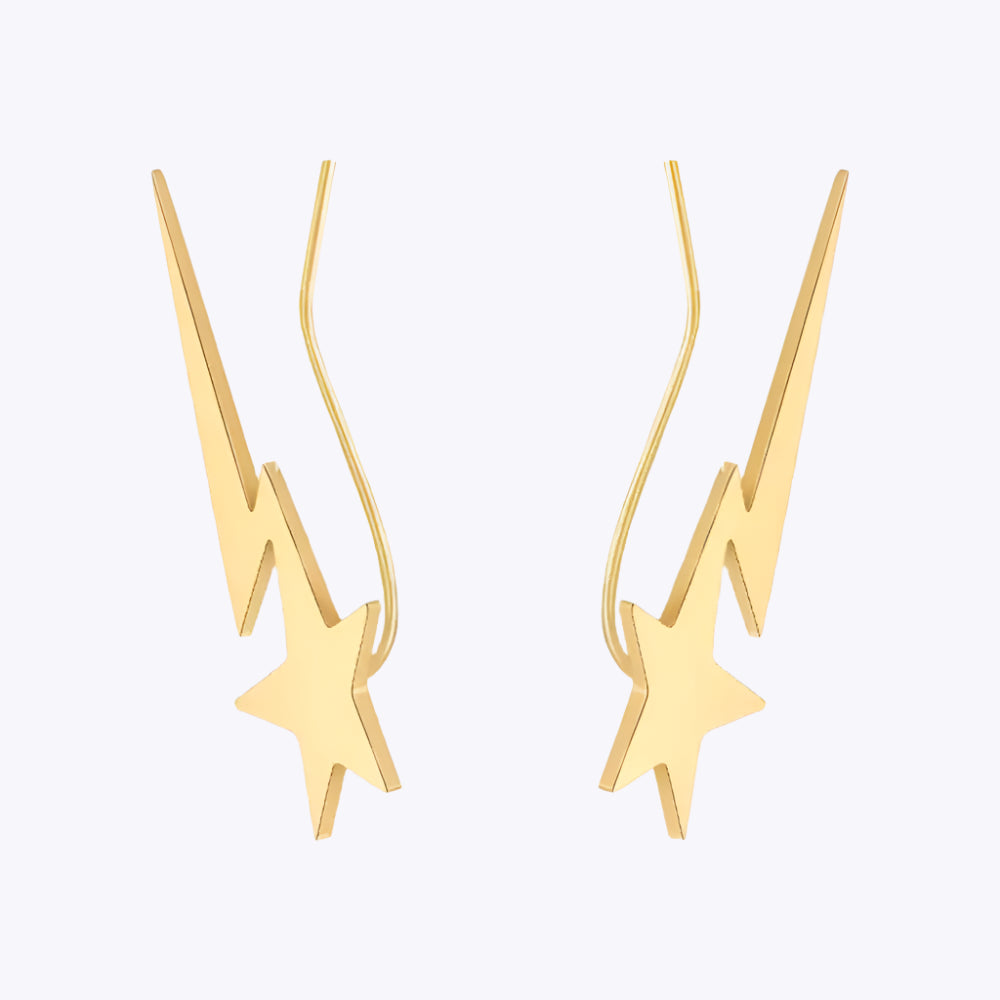 Dragon Thunder Star Earrings